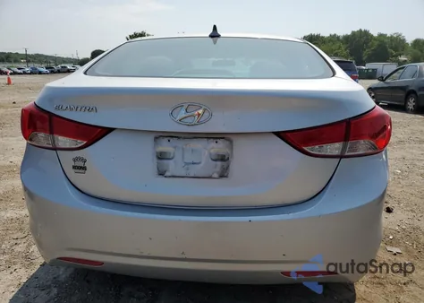 2011 Hyundai Elantra Gls из США, поврежденный, VIN 5NPDH4AEXBH005143